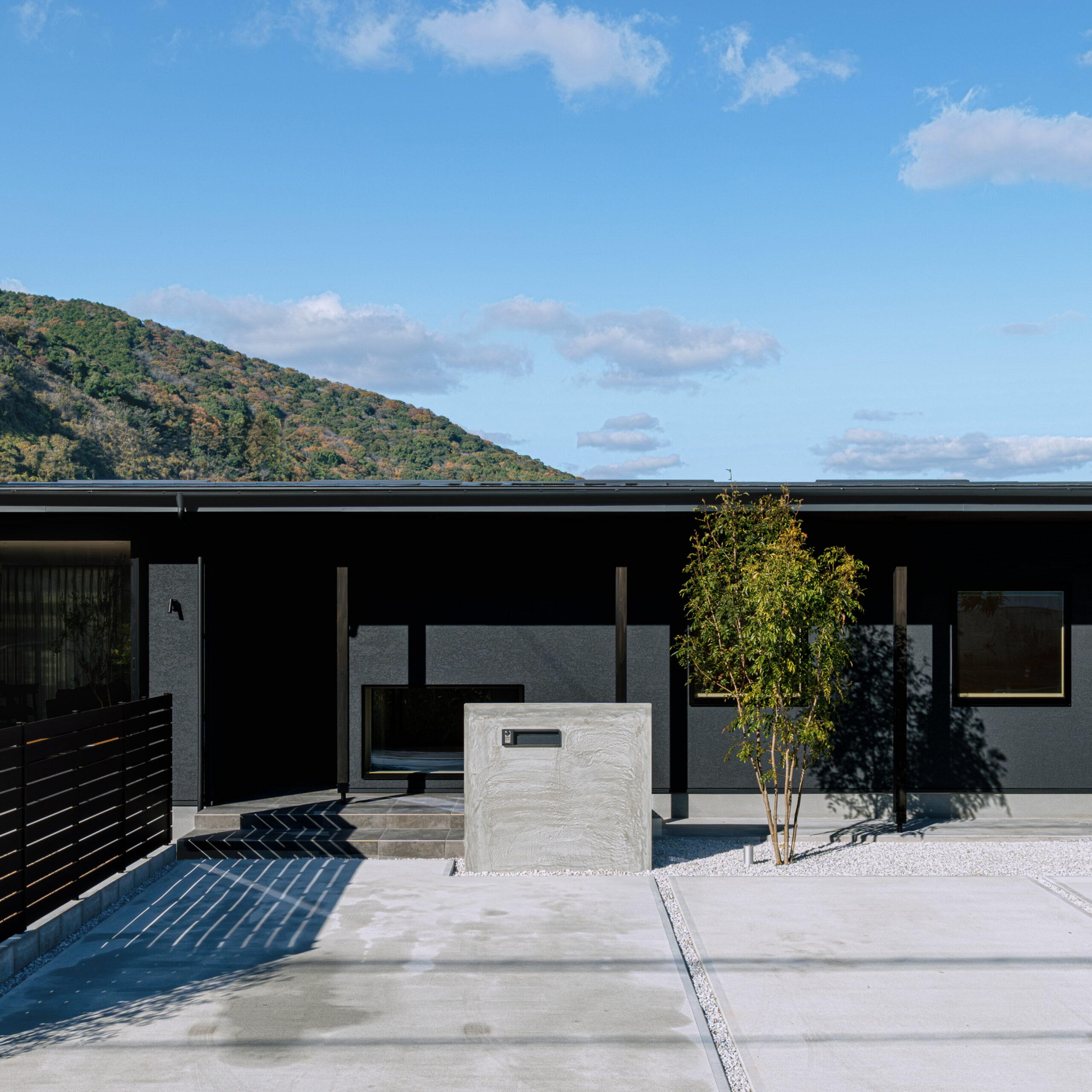 広がりを愉しむ家